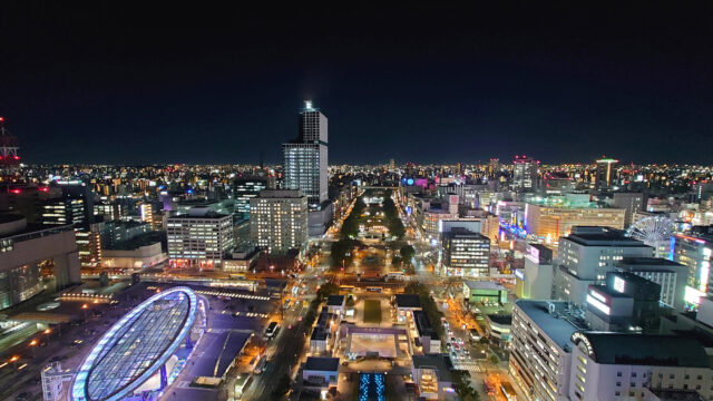 　名古屋の夜景